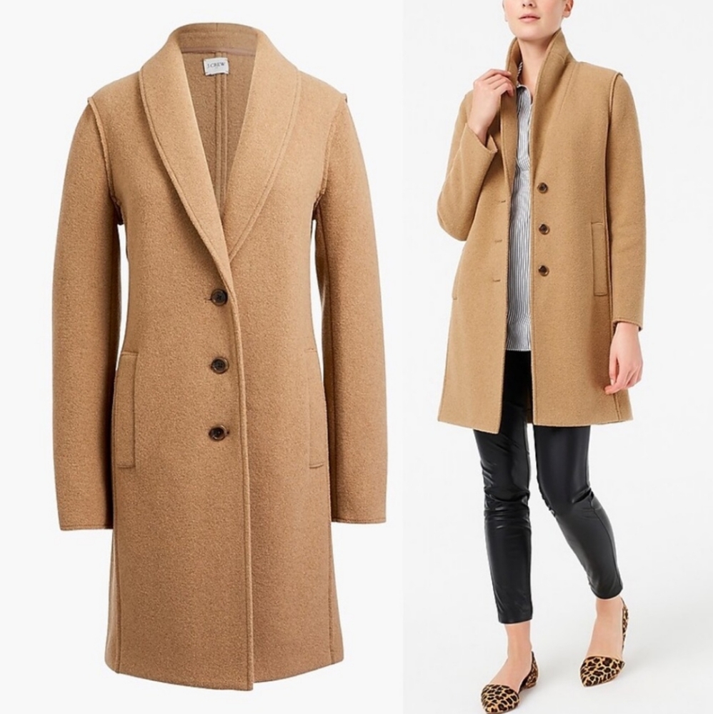 J.Crew Factory Camel Coat